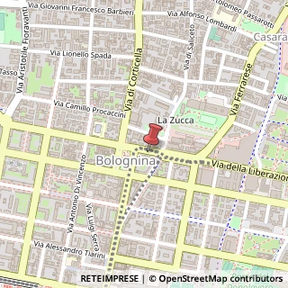 Mappa Via Giuseppe Mazza, nr. 5, 40128 Bologna, Bologna (Emilia Romagna)