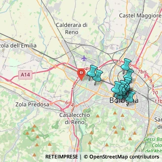 Mappa Via Edgard Allan Poe, 40132 Bologna BO, Italia (4.22467)