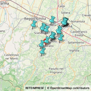 Mappa Piazza XX Luglio, 42014 Castellarano RE, Italia (12.22)