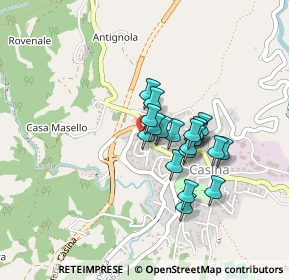 Mappa Via Caduti della Bettola, 42034 Casina RE, Italia (0.31)