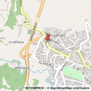 Mappa Via caduti della liberta' 14, 42034 Casina, Reggio nell'Emilia (Emilia Romagna)