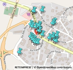 Mappa Via Caduti della Bettola, 42034 Casina RE, Italia (0.075)