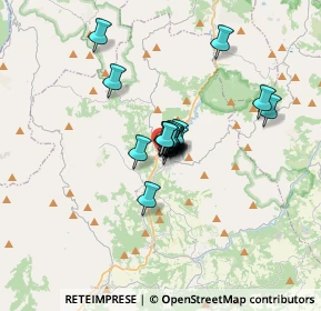 Mappa Via Caduti della Bettola, 42034 Casina RE, Italia (1.694)