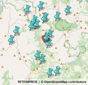 Mappa Via Caduti della Bettola, 42034 Casina RE, Italia (3.8045)