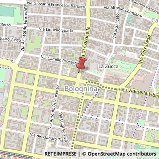 Mappa Via di Corticella,  2, 40128 Bologna, Bologna (Emilia Romagna)