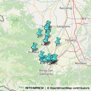 Mappa Via E. Bottieri, 12022 Busca CN, Italia (10.839)