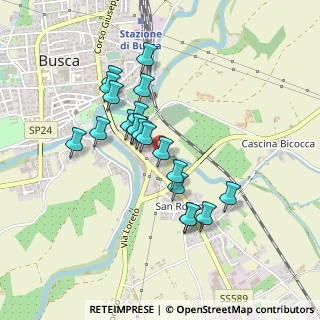Mappa Via E. Bottieri, 12022 Busca CN, Italia (0.385)