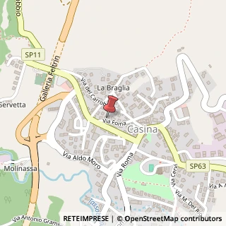 Mappa Via Foina, 8, 42034 Casina, Reggio nell'Emilia (Emilia Romagna)