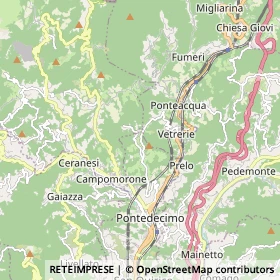 Mappa Mignanego