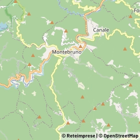 Mappa Montebruno