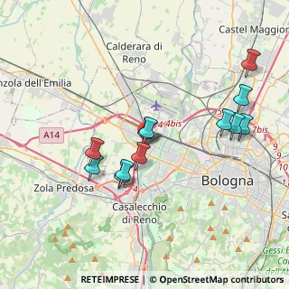 Mappa Via Caduti di Amola, 40132 Bologna BO, Italia (3.71)