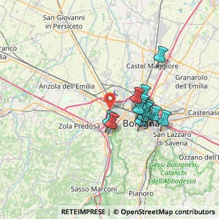 Mappa Via Caduti di Amola, 40132 Bologna BO, Italia (5.72923)