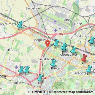 Mappa Via Caduti di Amola, 40132 Bologna BO, Italia (2.77417)