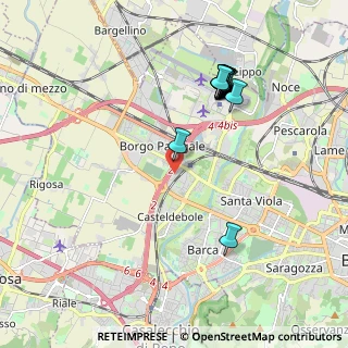 Mappa Via Caduti di Amola, 40132 Bologna BO, Italia (2.04438)