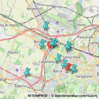 Mappa Via Caduti di Amola, 40132 Bologna BO, Italia (1.65909)