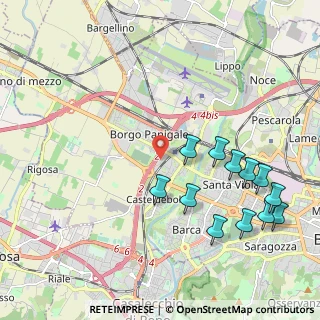 Mappa Via Caduti di Amola, 40132 Bologna BO, Italia (2.37583)