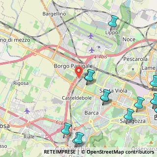 Mappa Via Caduti di Amola, 40132 Bologna BO, Italia (3.328)
