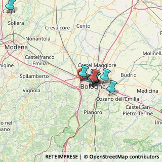 Mappa Via Caduti di Amola, 40132 Bologna BO, Italia (11.84182)