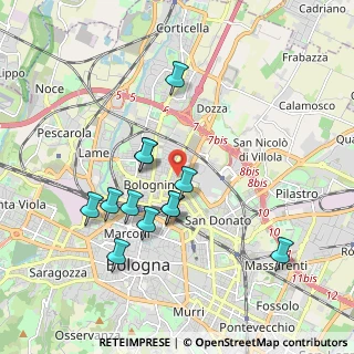 Mappa Via Ferruccio Parri, 40128 Bologna BO, Italia (1.78)