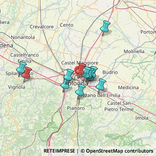 Mappa Via Ferruccio Parri, 40128 Bologna BO, Italia (10.63583)