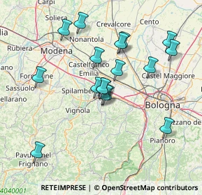 Mappa Via Moretto, 40053 Valsamoggia BO, Italia (13.77118)