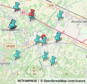 Mappa Via Moretto, 40053 Valsamoggia BO, Italia (4.71188)