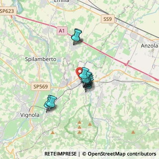 Mappa Via Marino Piazza, 40053 Valsamoggia BO, Italia (2.49786)