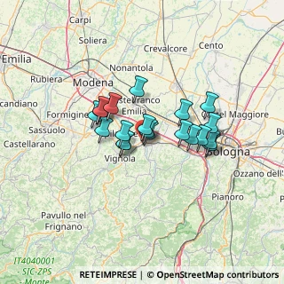 Mappa Via Marino Piazza, 40053 Valsamoggia BO, Italia (9.818)