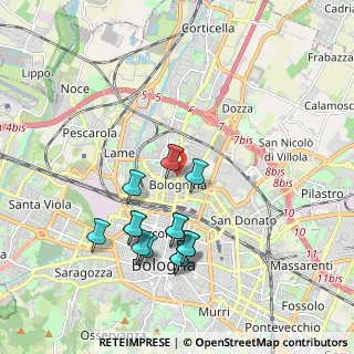 Mappa Via di Corticella, 40139 Bologna BO, Italia (1.905)