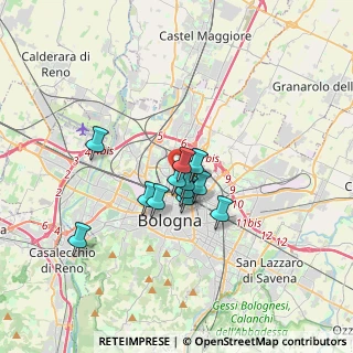 Mappa Via di Corticella, 40139 Bologna BO, Italia (2.2925)