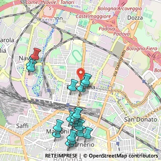 Mappa Via di Corticella, 40139 Bologna BO, Italia (1.293)