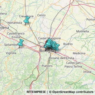 Mappa Via di Corticella, 40139 Bologna BO, Italia (6.10833)