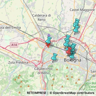 Mappa Via Emilia Ponente, 40132 Borgo Panigale BO, Italia (3.97077)