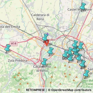 Mappa Via Emilia Ponente, 40132 Borgo Panigale BO, Italia (5.69875)