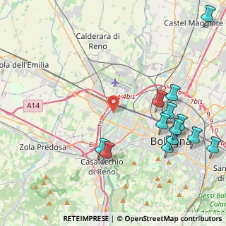 Mappa Via Emilia Ponente, 40132 Borgo Panigale BO, Italia (5.32077)