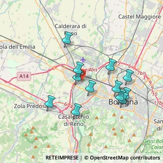 Mappa Via Emilia Ponente, 40132 Borgo Panigale BO, Italia (3.5575)