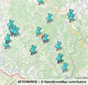 Mappa Niella Belbo, 12050 Niella Belbo CN, Italia (9.865)