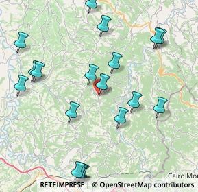 Mappa Niella Belbo, 12050 Niella Belbo CN, Italia (10.072)