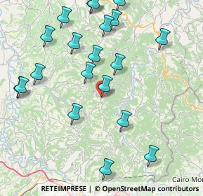 Mappa Niella Belbo, 12050 Niella Belbo CN, Italia (9.5605)