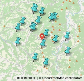 Mappa Niella Belbo, 12050 Niella Belbo CN, Italia (3.855)