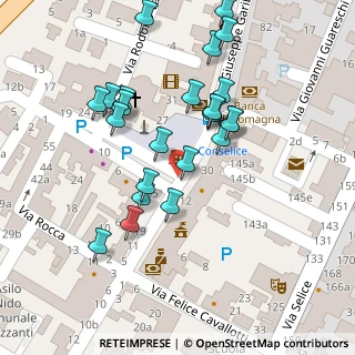 Mappa Piazza Felice Eleuterio Foresti, 48017 Conselice RA, Italia (0.052)