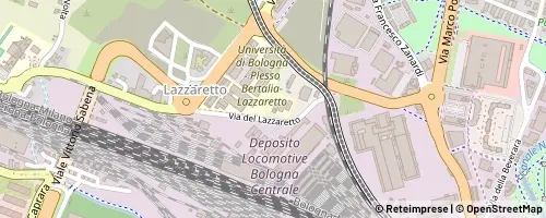 Mappa Bologne