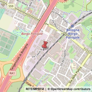 Mappa Via Caduti di Amola, 22/2, 40132 Bologna, Bologna (Emilia Romagna)