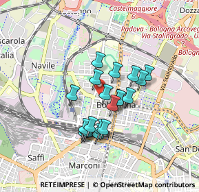 Mappa Via Camillo Procaccini, 40128 Bologna BO, Italia (0.677)