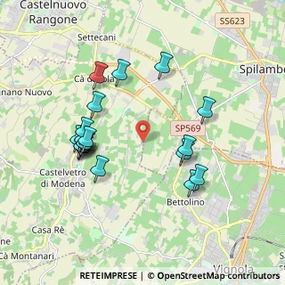 Mappa Via Collecchio, 41057 Castelvetro di Modena MO, Italia (1.9255)
