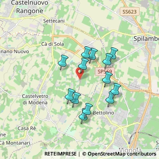 Mappa Via Collecchio, 41057 Castelvetro di Modena MO, Italia (1.56615)