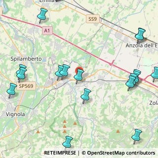 Mappa Via Moretto Scuole, 40053 Valsamoggia BO, Italia (6.361)