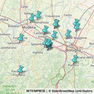 Mappa Via Moretto Scuole, 40053 Valsamoggia BO, Italia (13.77353)