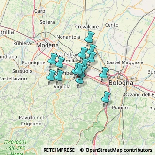 Mappa Via Moretto Scuole, 40053 Valsamoggia BO, Italia (8.26133)