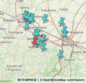Mappa Via Moretto Scuole, 40053 Valsamoggia BO, Italia (13.43778)